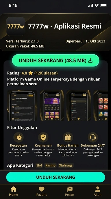 Panduan Unduh dan Instal APK 7777w untuk Android