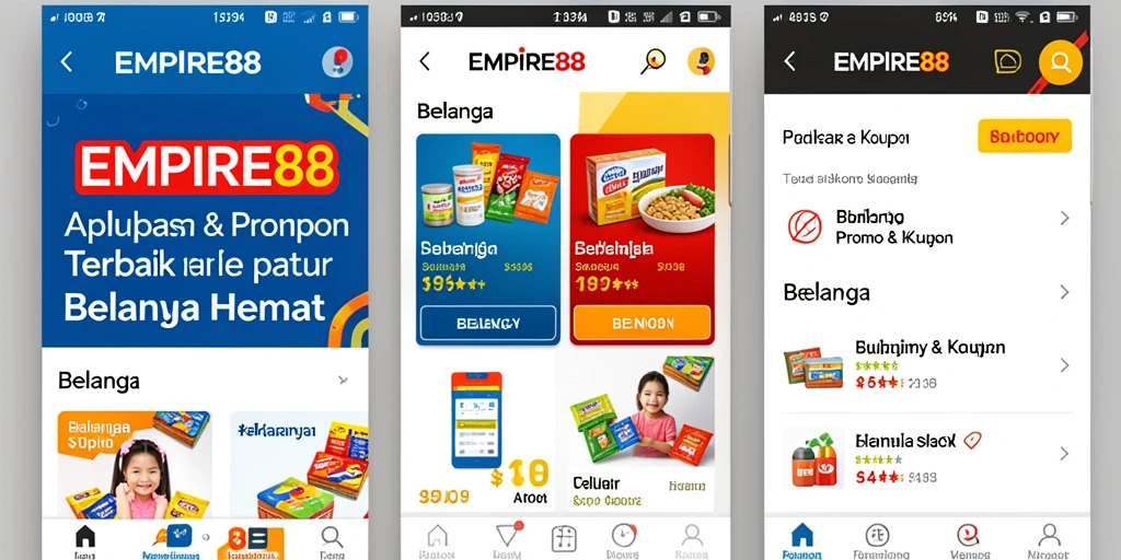 Tampilan intuitif EMPIRE88 untuk Promo & Kupon.