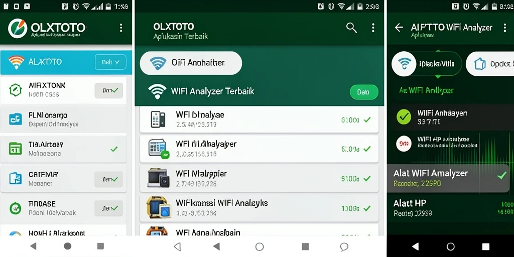 Tampilan antarmuka OLXTOTO yang intuitif dan informatif untuk WiFi Analyzer.